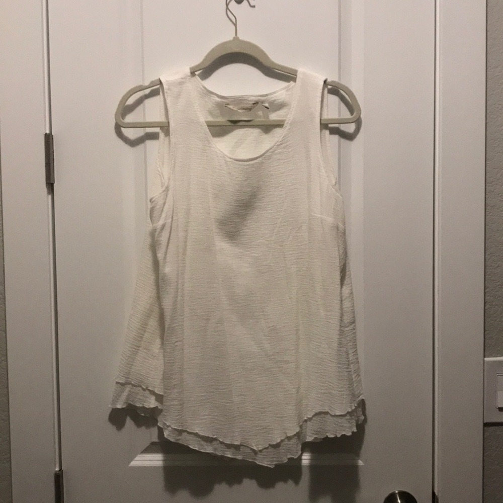White flowy Tank Top